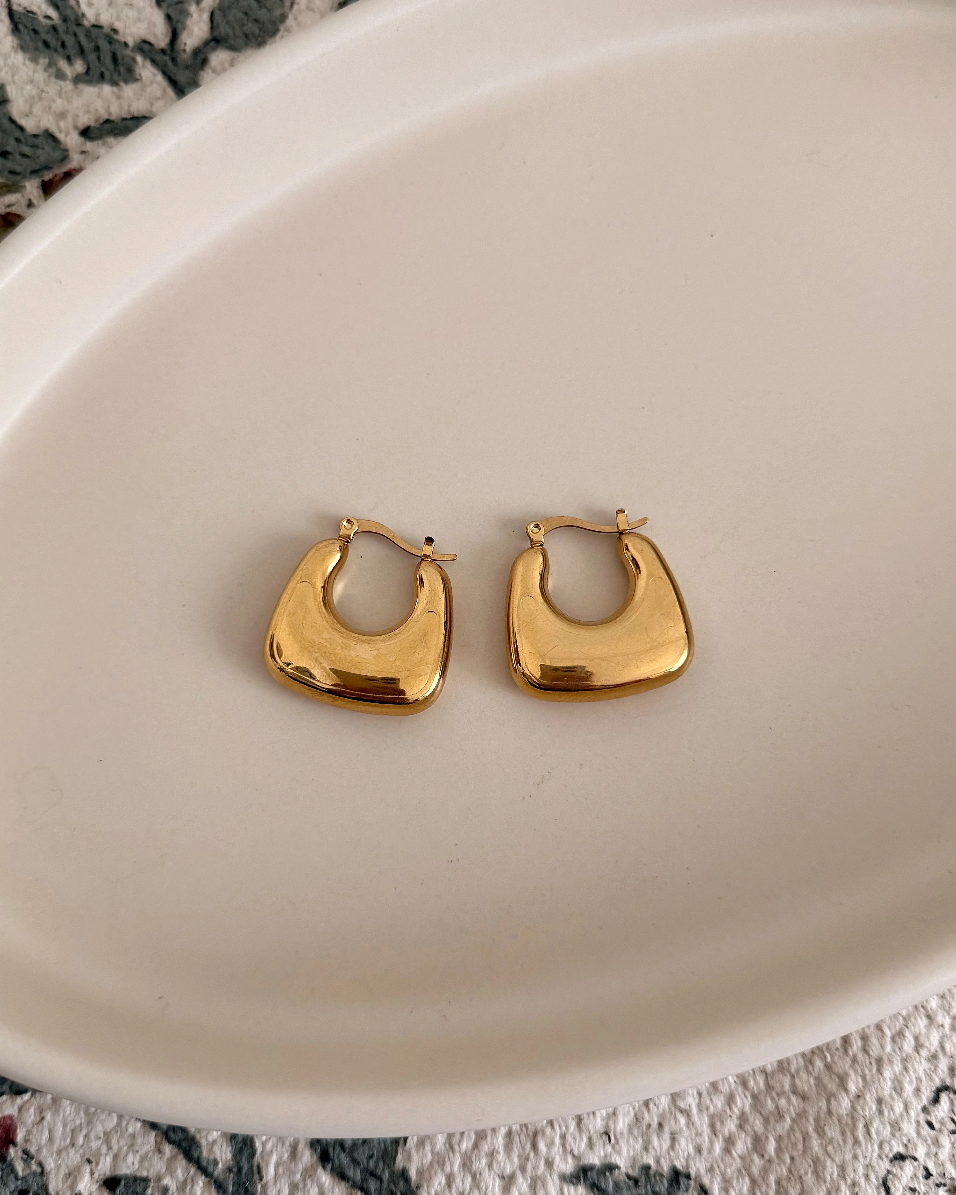 Boucles d'oreilles créoles MADEN - Image 3
