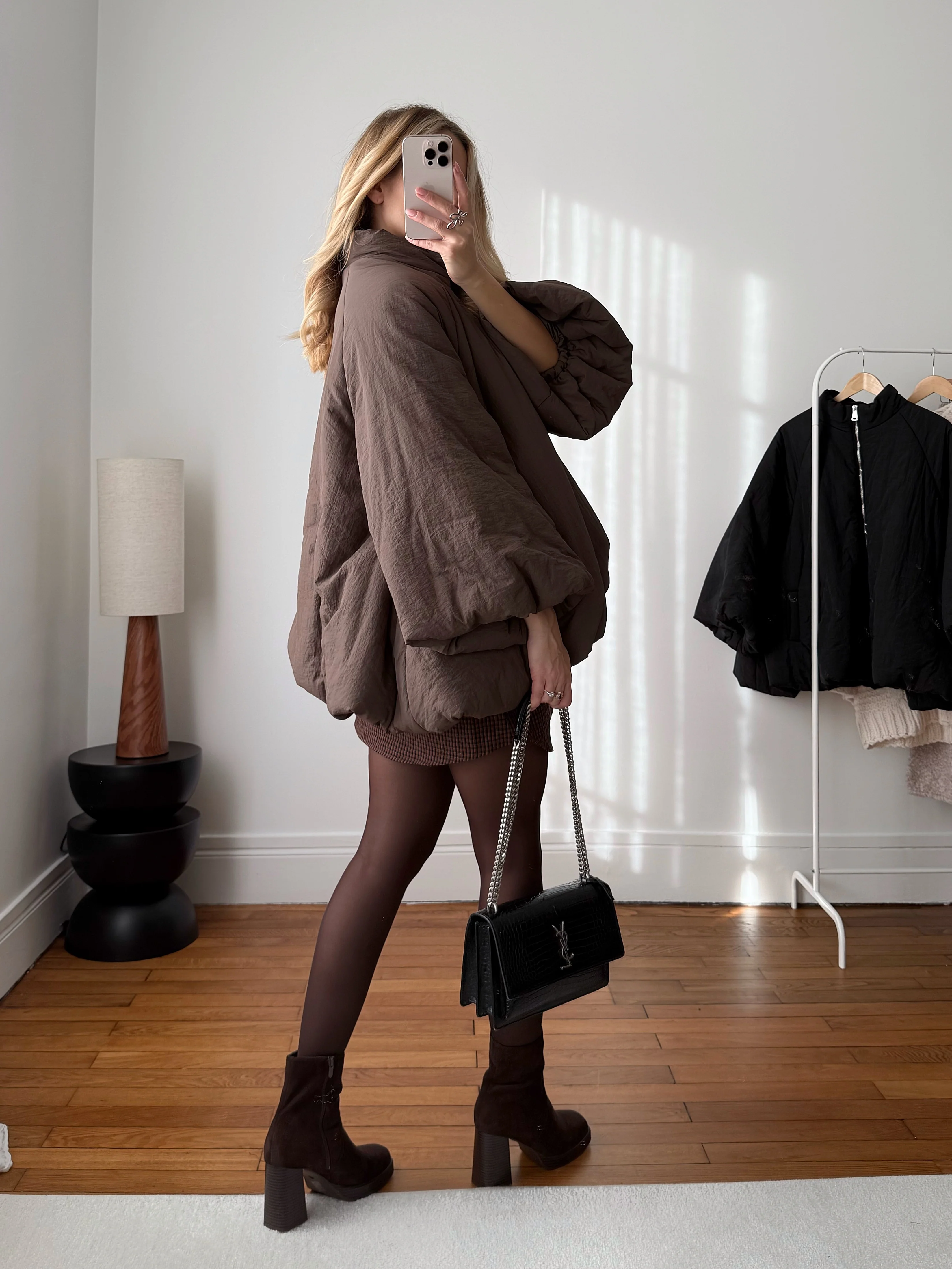 Doudoune oversize CHAMBORD - chocolat - Image 3
