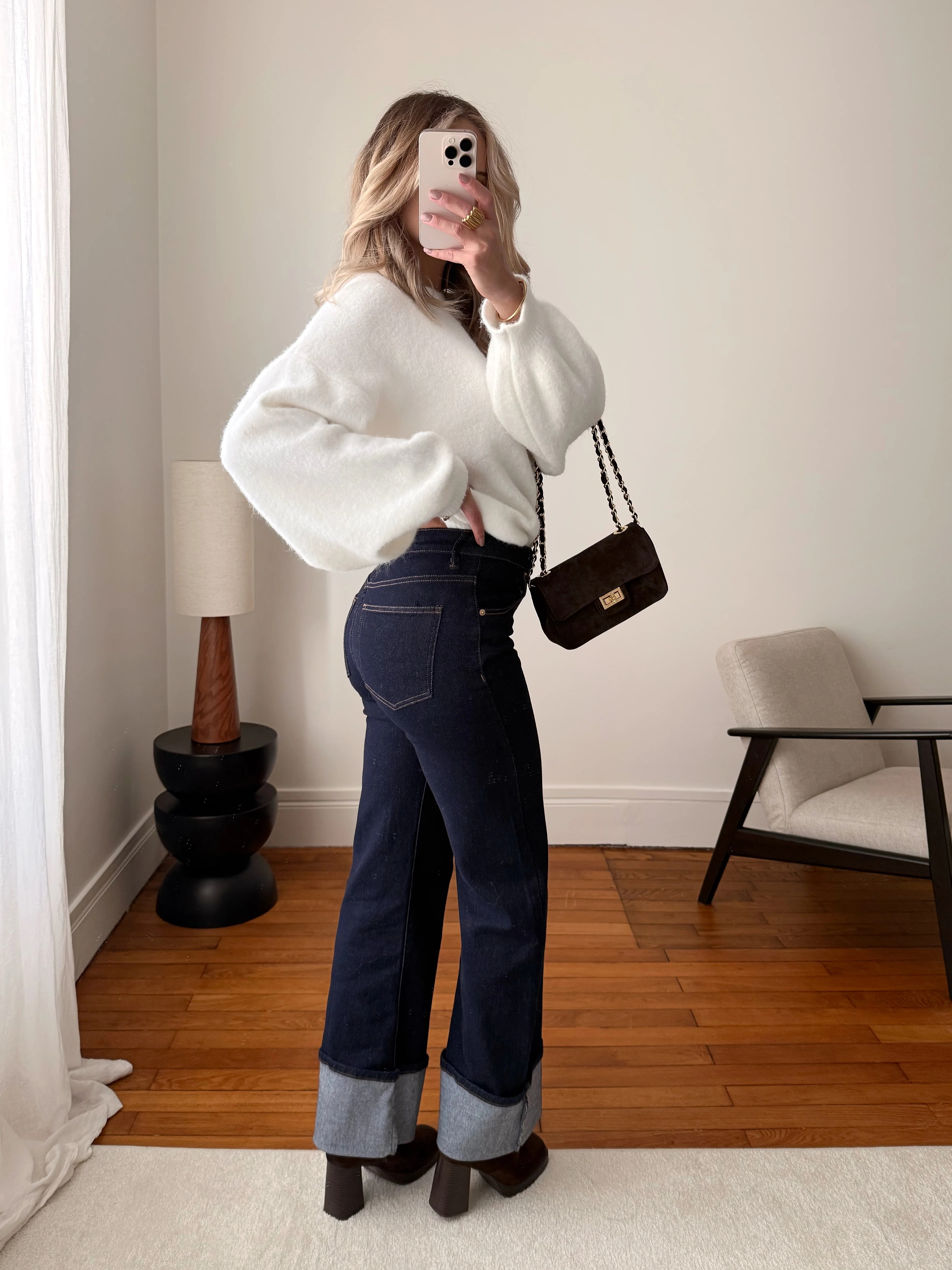 Jeans à revers BORSSELY - Image 2