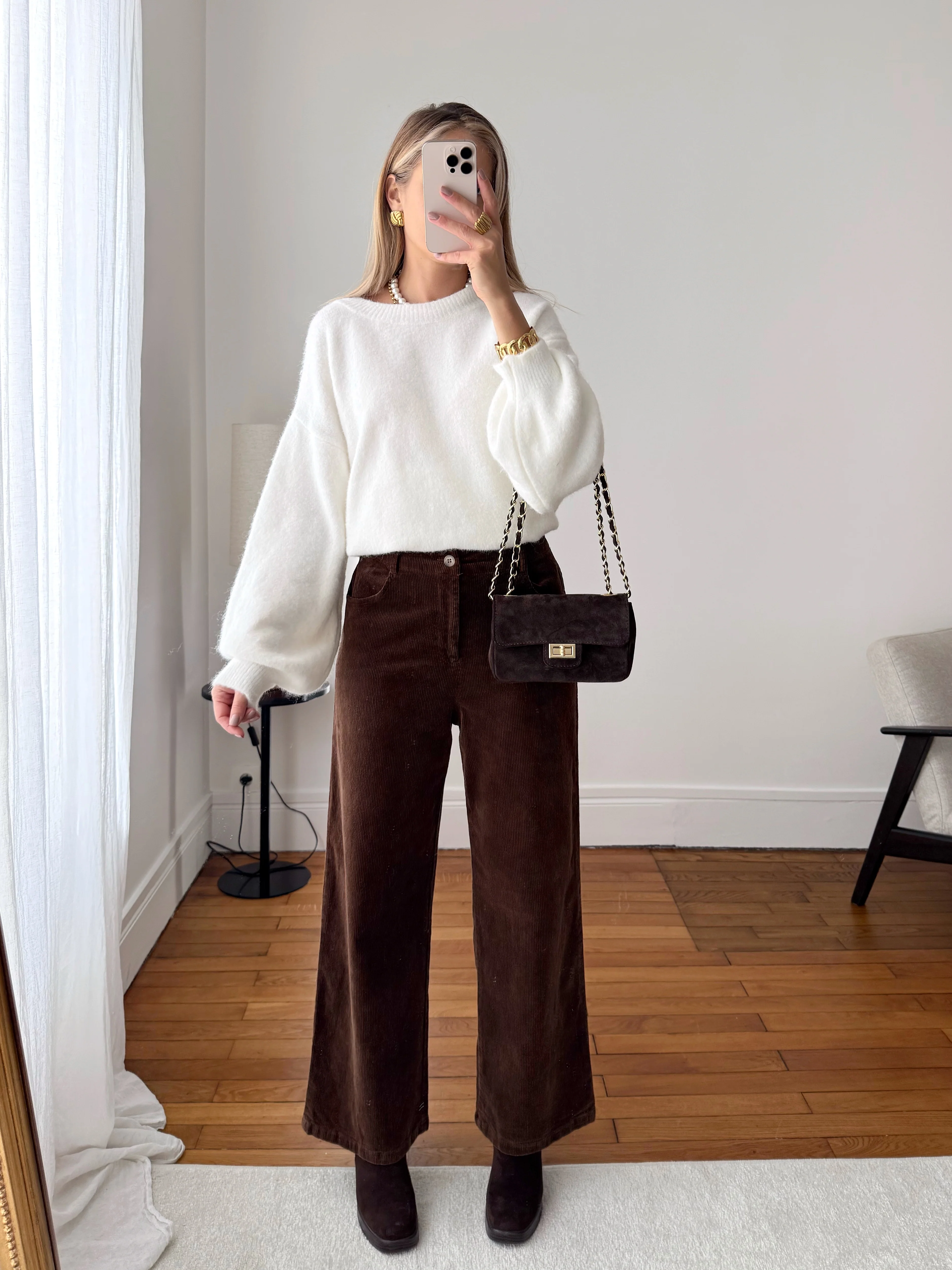 Pantalon en velours côtelé JOHAN